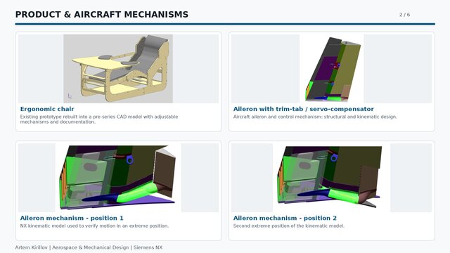 Aerospace, UAV & Mechanical Design Portfolio – image 2 of 6