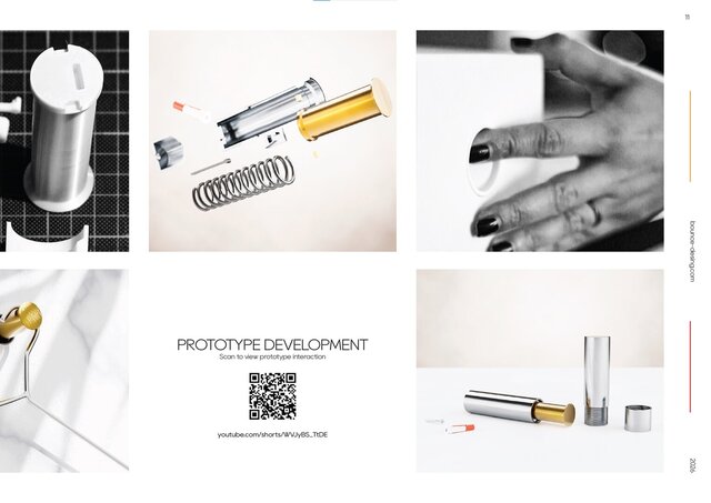 3D model of BOUNCE DESIGN Portfolio 2026