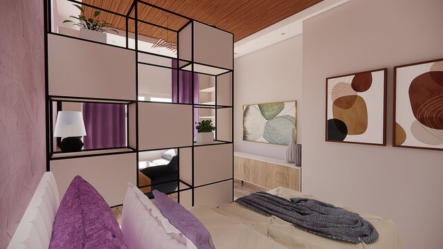 3D model of 2-Storey Interior