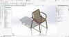 Wooden Chair design by naveenprasanthv