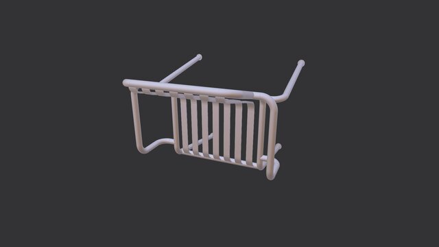 3D model of Wooden Chair