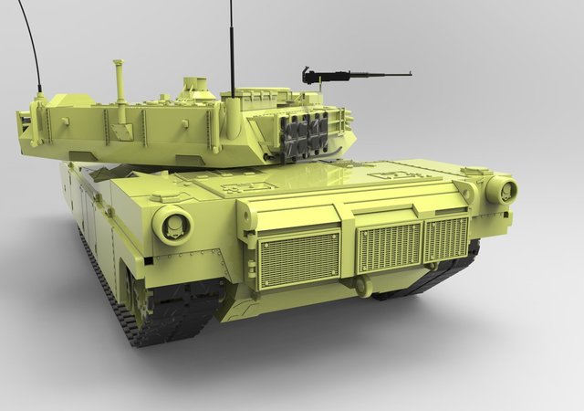 3D model of M1 Abrams