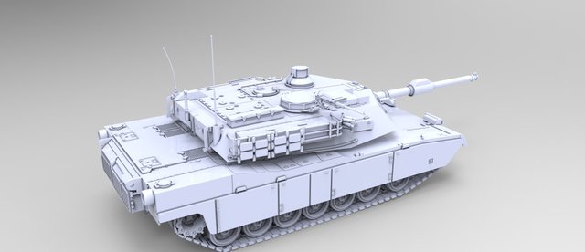 3D model of M1 Abrams