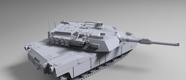 3D model of M1 Abrams