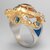Sea Turtle Heirloom Cocktail Ring