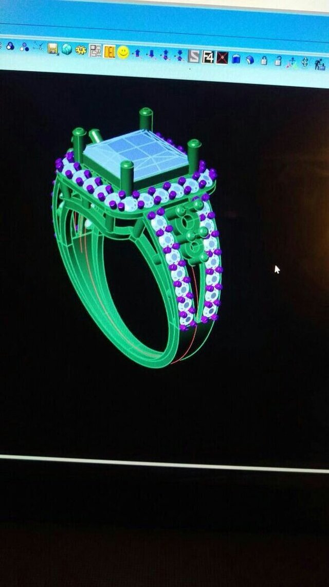 3D Ring Modeling and Jewelry CAD Design – image 2 of 9