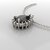 Black gem pendant