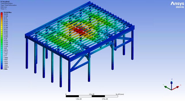 Structural FEA of a 8.6x6m Timber Garage Frame – image 1 of 5