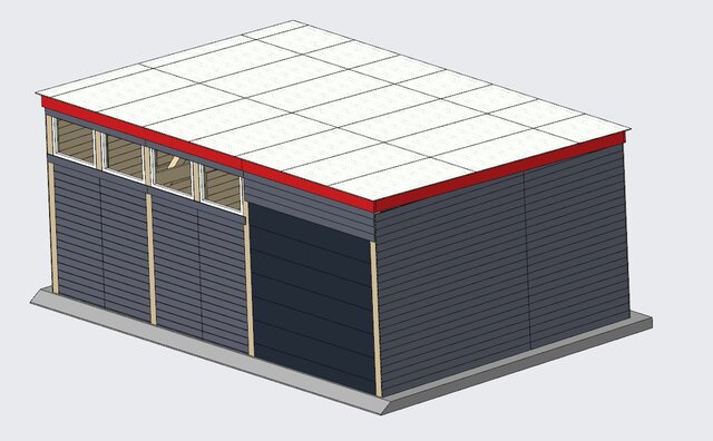 Structural FEA of a 8.6x6m Timber Garage Frame – image 4 of 5