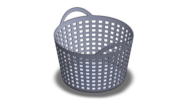 3D model of Plastic basket