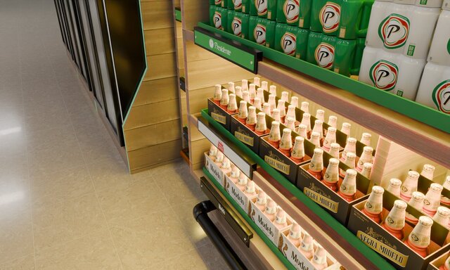 3D model of Maestría Cervecera Retail Fixture