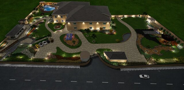 3D Landscape, Hardscape, Swimming Pool and Water Features Design – image 1 of 25