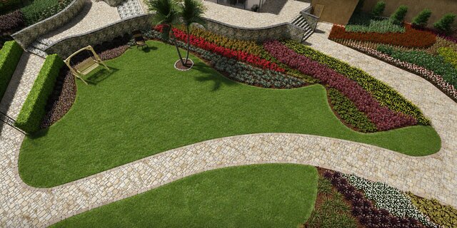 3D Landscape, Hardscape, Swimming Pool and Water Features Design – image 2 of 25