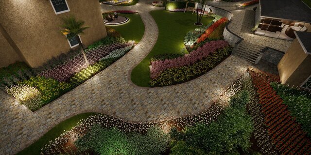 3D Landscape, Hardscape, Swimming Pool and Water Features Design – image 5 of 25