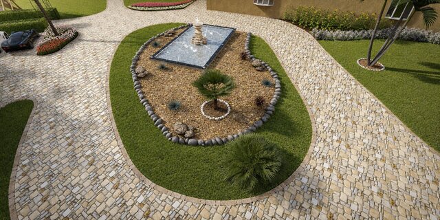 3D Landscape, Hardscape, Swimming Pool and Water Features Design – image 20 of 25