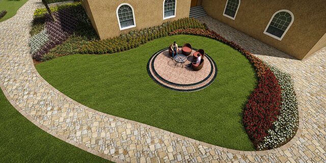 3D Landscape, Hardscape, Swimming Pool and Water Features Design – image 7 of 25