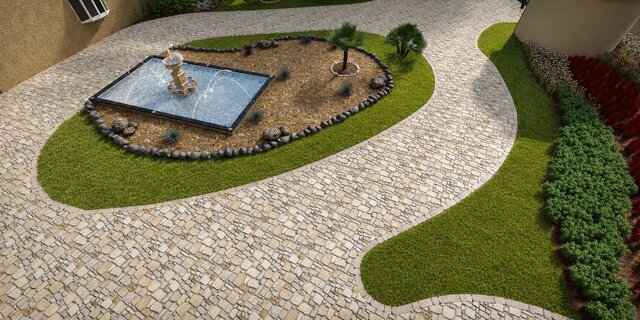 3D Landscape, Hardscape, Swimming Pool and Water Features Design – image 21 of 25