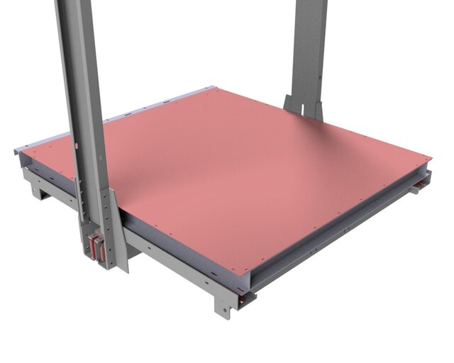 3D model of Elevator cabin design