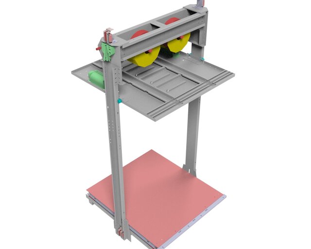 3D model of Elevator cabin design