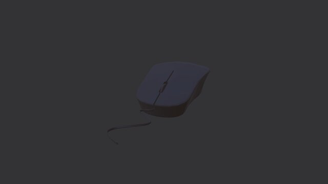 3D model of PC Mouse – SolidWorks Surface Modeling