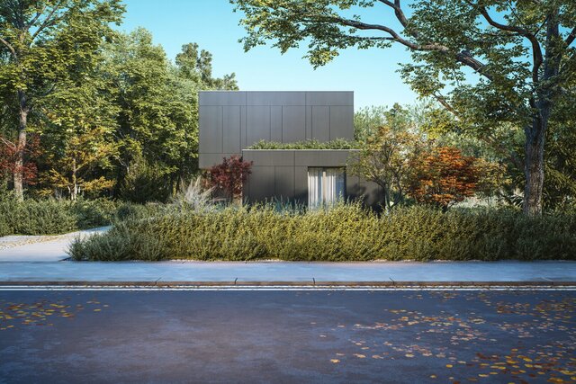 3D model of CS House - Architectural Conceptualization & Photorealistic Rendering