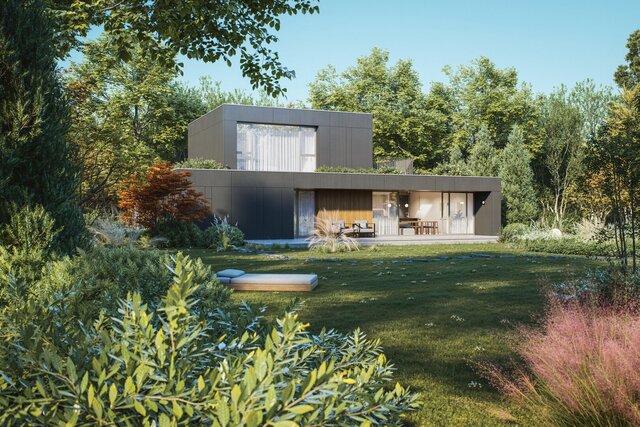 CS House - Architectural Conceptualization & Photorealistic Rendering