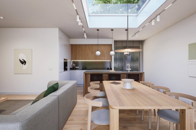 3D model of CS House - Architectural Conceptualization & Photorealistic Rendering