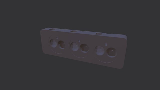 3D model of V6 Engine Cylinder Head — CAD Modeling & Assembly