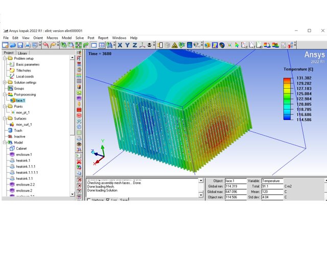 3D model of Electronic Enclosure& Heat Sink Design: Thermal Management: Ansys ICEPAK & StarCCM+