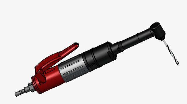3D model of Modeling of a Pneumatic Engraving Tool 3D CAD