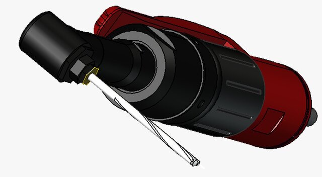 3D model of Modeling of a Pneumatic Engraving Tool 3D CAD