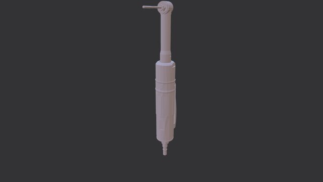 3D model of Modeling of a Pneumatic Engraving Tool 3D CAD