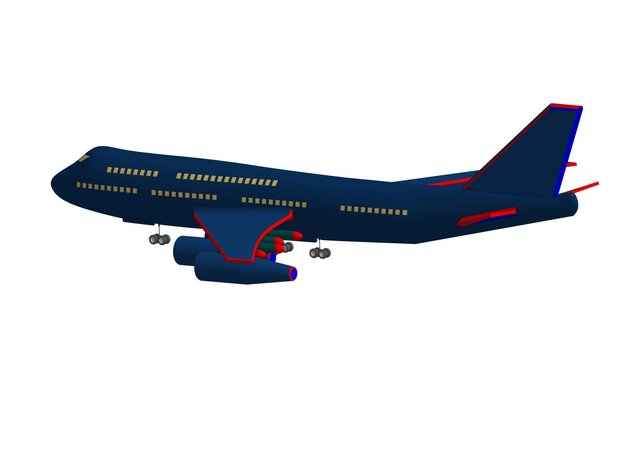 Boeing 747 Aircraft 3D Model (Onshape Design) – image 2 of 5