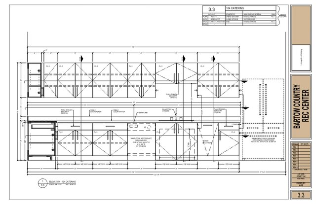 3D model of Millwork detailed shop drawings