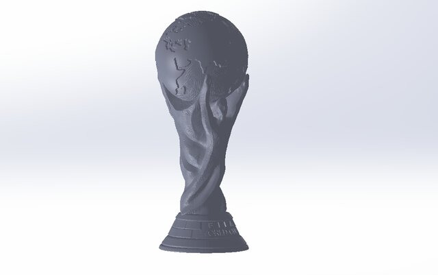 3D model of FIFA World Cup Trophy 3D Model – High Detail Ready