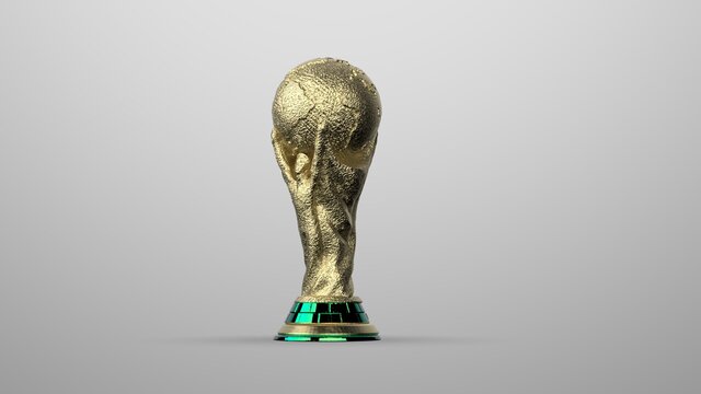FIFA World Cup Trophy 3D Model – High Detail Ready