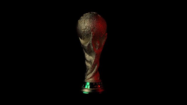 3D model of FIFA World Cup Trophy 3D Model – High Detail Ready