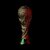 FIFA World Cup Trophy 3D Model – High Detail Ready