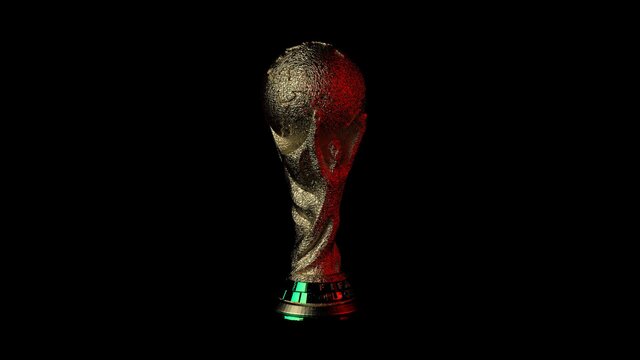 3D model of FIFA World Cup Trophy 3D Model – High Detail Ready