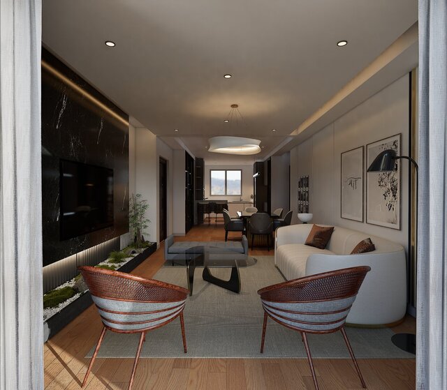 3D model of 3D modeling and rendering