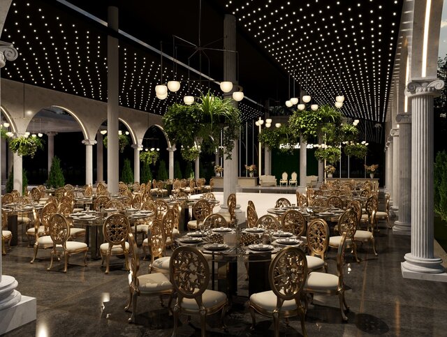 3D model of 3D modeling and rendering