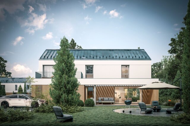 3D model of CT House - Architectural Conceptualization & Photorealistic Rendering