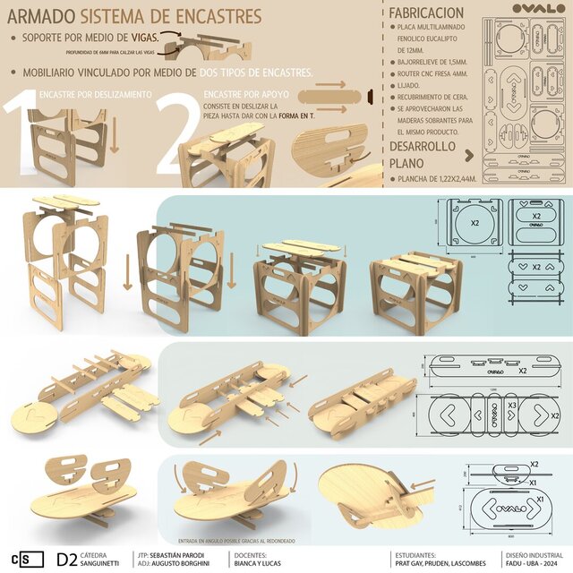 OVALO – CNC Children's Furniture System – image 3 of 4