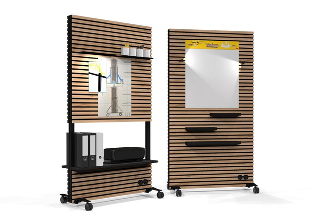 3D model of THEWALL BIRD Mobile Office Series | Technical Development & Global Commercial Visuals