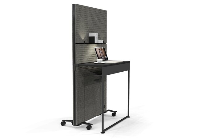 3D model of THEWALL BIRD Mobile Office Series | Technical Development & Global Commercial Visuals