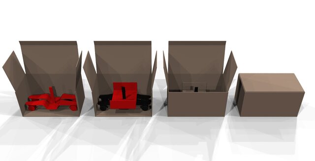 3D model of THEWALL BIRD Mobile Office Series | Technical Development & Global Commercial Visuals