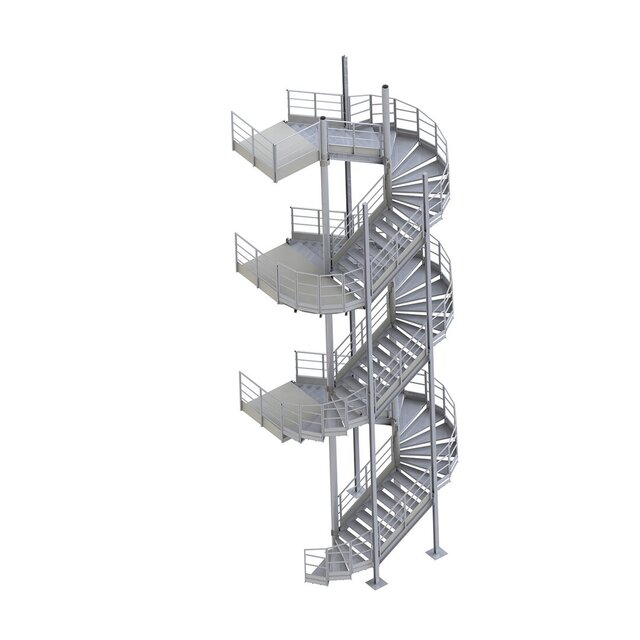 Modern Staircase Detail Drawing – image 1 of 6