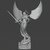 3D Female Angel Character
