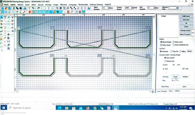Sewing Stitching Program (DAHAO)