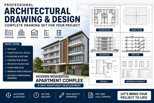Modern Residential Apartment Complex